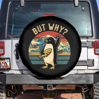 But Why Penguin Spare Tire Cover Nihilist Penguin Mountain Hiking