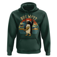 But Why Penguin Hoodie Nihilist Penguin Mountain Hiking
