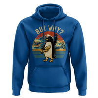 But Why Penguin Hoodie Nihilist Penguin Mountain Hiking