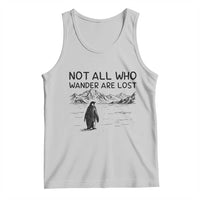 But Why Penguin Tank Top Not All Who Wander Are Lost