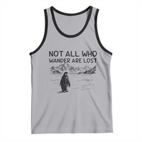 But Why Penguin Tank Top Not All Who Wander Are Lost
