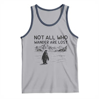 But Why Penguin Tank Top Not All Who Wander Are Lost