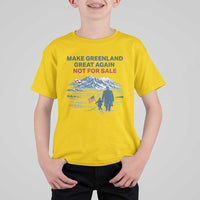 Greenland Is Not for Sale T Shirt For Kid Funny Nihilist Penguin Greenland Political Meme FDT
