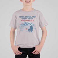 Greenland Is Not for Sale T Shirt For Kid Funny Nihilist Penguin Greenland Political Meme FDT