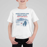 Greenland Is Not for Sale T Shirt For Kid Funny Nihilist Penguin Greenland Political Meme FDT