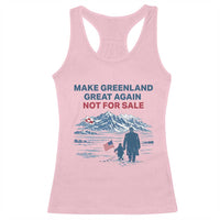 Greenland Is Not for Sale Racerback Tank Top Funny Nihilist Penguin Greenland Political Meme FDT