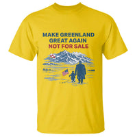 Greenland Is Not for Sale T Shirt Funny Nihilist Penguin Greenland Political Meme FDT