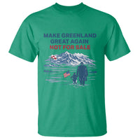 Greenland Is Not for Sale T Shirt Funny Nihilist Penguin Greenland Political Meme FDT