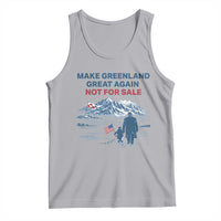 Greenland Is Not for Sale Tank Top Funny Nihilist Penguin Greenland Political Meme FDT