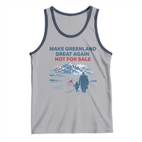 Greenland Is Not for Sale Tank Top Funny Nihilist Penguin Greenland Political Meme FDT