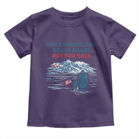 Greenland Is Not for Sale Toddler T Shirt Funny Nihilist Penguin Greenland Political Meme FDT