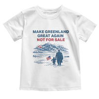 Greenland Is Not for Sale Toddler T Shirt Funny Nihilist Penguin Greenland Political Meme FDT