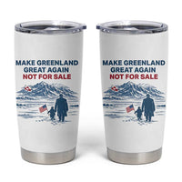 Greenland Is Not for Sale Tumbler Cup Funny Nihilist Penguin Greenland Political Meme FDT