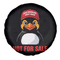Greenland Is Not for Sale Spare Tire Cover Funny Nihilist Penguin FDT Political Meme
