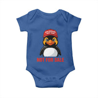 Greenland Is Not for Sale Baby Onesie Funny Nihilist Penguin FDT Political Meme