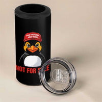 Greenland Is Not for Sale 4 in 1 Can Cooler Tumbler Funny Nihilist Penguin FDT Political Meme