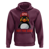 Greenland Is Not for Sale Hoodie Funny Nihilist Penguin FDT Political Meme