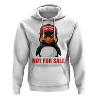 Greenland Is Not for Sale Hoodie Funny Nihilist Penguin FDT Political Meme