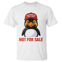 Greenland Is Not for Sale T Shirt Funny Nihilist Penguin FDT Political Meme