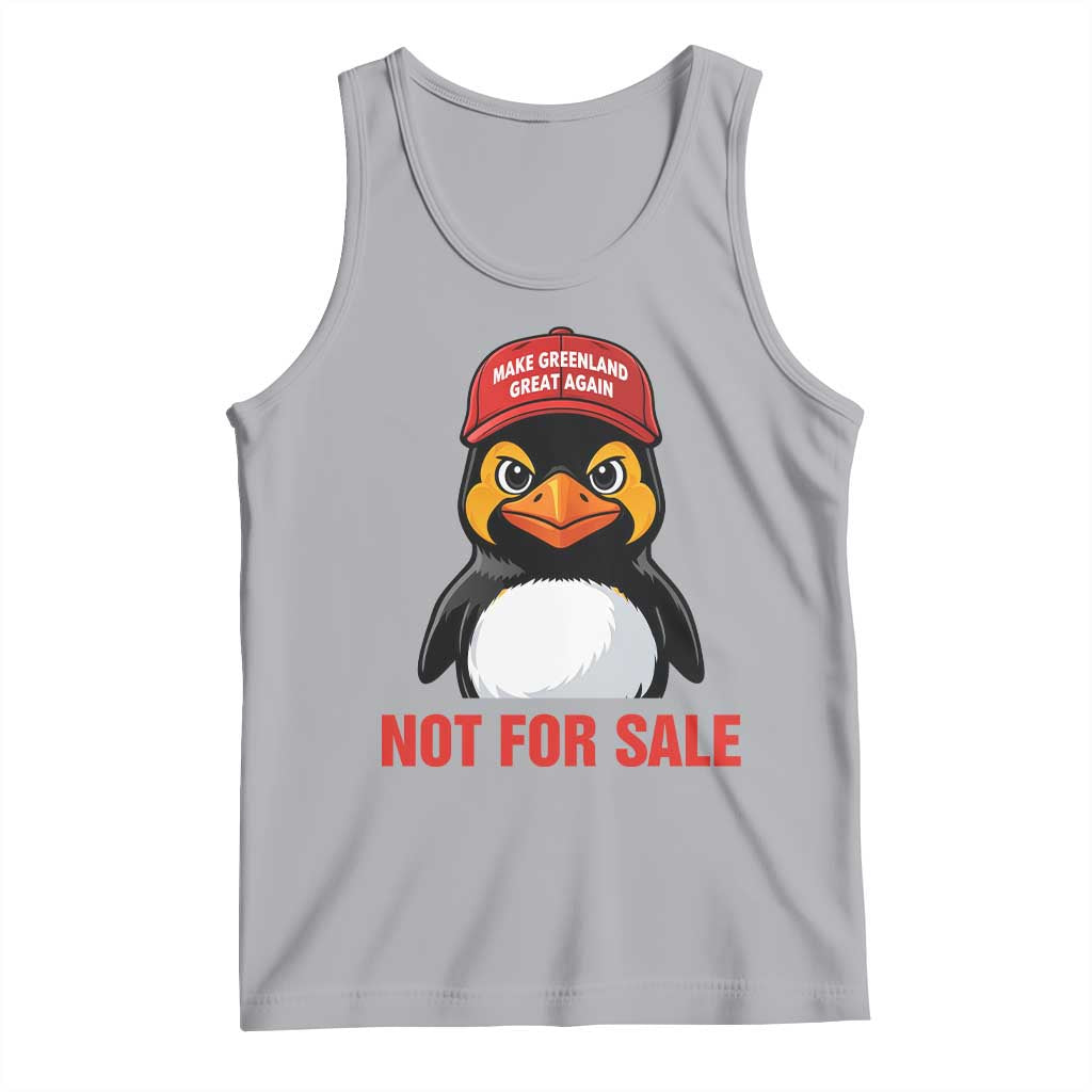 Greenland Is Not for Sale Tank Top Funny Nihilist Penguin FDT Political Meme