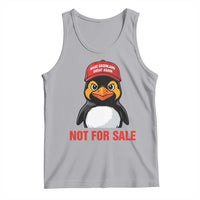 Greenland Is Not for Sale Tank Top Funny Nihilist Penguin FDT Political Meme