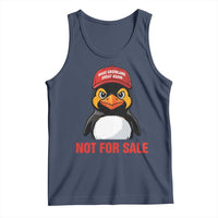 Greenland Is Not for Sale Tank Top Funny Nihilist Penguin FDT Political Meme