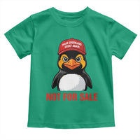 Greenland Is Not for Sale Toddler T Shirt Funny Nihilist Penguin FDT Political Meme