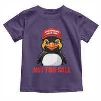 Greenland Is Not for Sale Toddler T Shirt Funny Nihilist Penguin FDT Political Meme