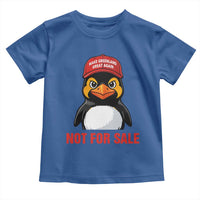 Greenland Is Not for Sale Toddler T Shirt Funny Nihilist Penguin FDT Political Meme