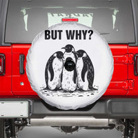 But Why Penguin Spare Tire Cover Funny Nihilist Hiking