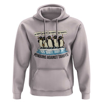 Penguins Against Tariffs Hoodie Resist Tariffs Subtle FDT Political Resistance
