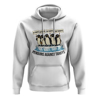 Penguins Against Tariffs Hoodie Resist Tariffs Subtle FDT Political Resistance