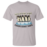 Penguins Against Tariffs T Shirt Resist Tariffs Subtle FDT Political Resistance