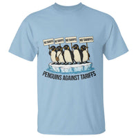 Penguins Against Tariffs T Shirt Resist Tariffs Subtle FDT Political Resistance