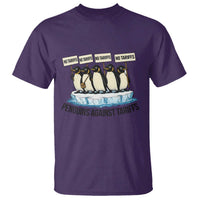 Penguins Against Tariffs T Shirt Resist Tariffs Subtle FDT Political Resistance