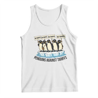 Penguins Against Tariffs Tank Top Resist Tariffs Subtle FDT Political Resistance