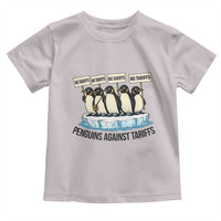 Penguins Against Tariffs Toddler T Shirt Resist Tariffs Subtle FDT Political Resistance