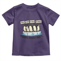 Penguins Against Tariffs Toddler T Shirt Resist Tariffs Subtle FDT Political Resistance