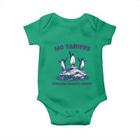 Penguins Against Tariffs Baby Onesie Resist Protest FDT Political