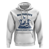 Penguins Against Tariffs Hoodie Resist Protest FDT Political