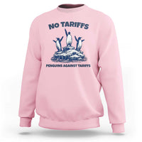 Penguins Against Tariffs Sweatshirt Resist Protest FDT Political