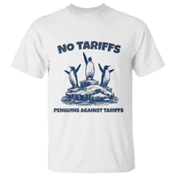 Penguins Against Tariffs T Shirt Resist Protest FDT Political
