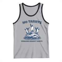 Penguins Against Tariffs Tank Top Resist Protest FDT Political