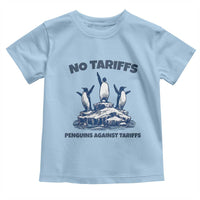 Penguins Against Tariffs Toddler T Shirt Resist Protest FDT Political