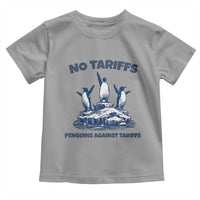 Penguins Against Tariffs Toddler T Shirt Resist Protest FDT Political