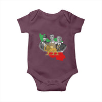 Pahlavi Dynasty Baby Onesie Three Generations Iran Lion and Sun Portrait