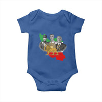 Pahlavi Dynasty Baby Onesie Three Generations Iran Lion and Sun Portrait