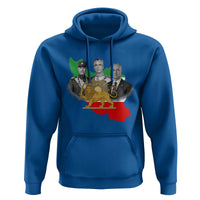 Pahlavi Dynasty Hoodie Three Generations Iran Lion and Sun Portrait