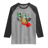 Pahlavi Dynasty Raglan Shirt Three Generations Iran Lion and Sun Portrait