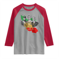 Pahlavi Dynasty Raglan Shirt Three Generations Iran Lion and Sun Portrait